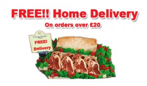 Free home delivery
